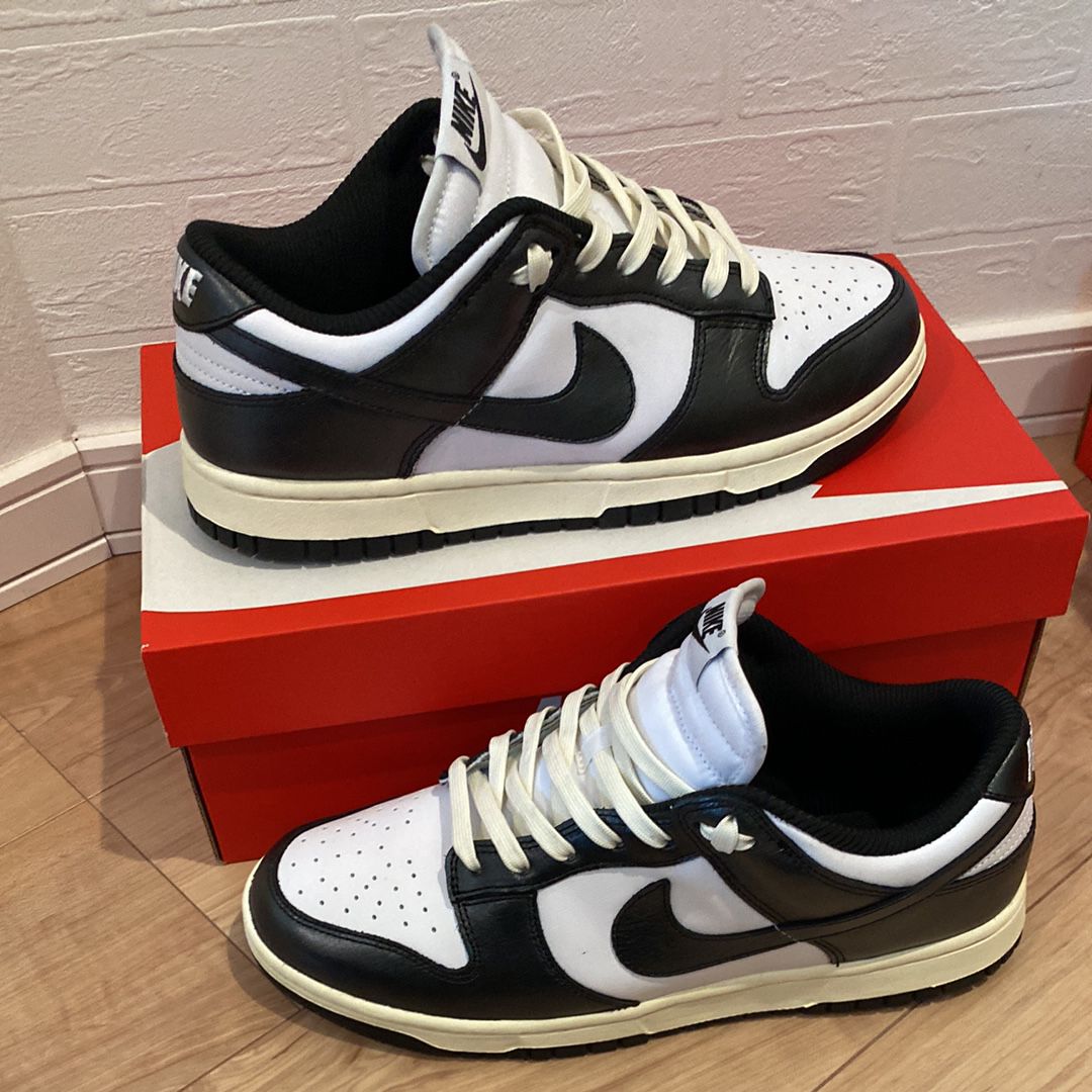 Nike Women's Dunk Low PRM Vintage "Black and White/Panda"