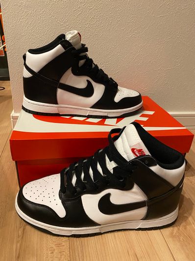 Nike Women's Dunk High "Black and White"