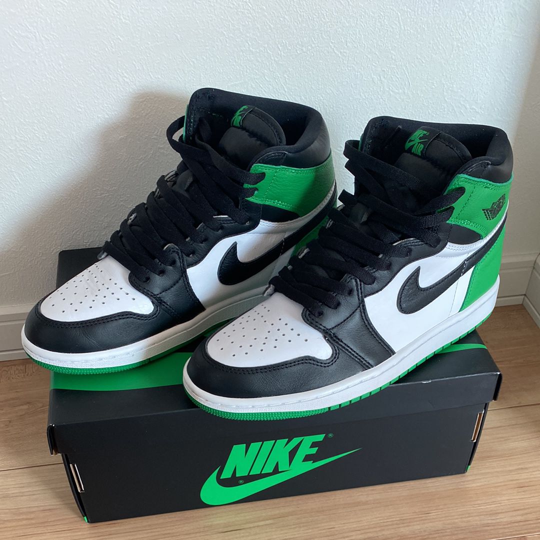 Nike Air Jordan 1 Retro High OG "Celtics/Black and Lucky Green" (2023)