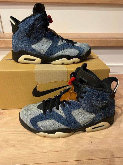 NIKE AIR JORDAN 6 "WASHED DENIM"