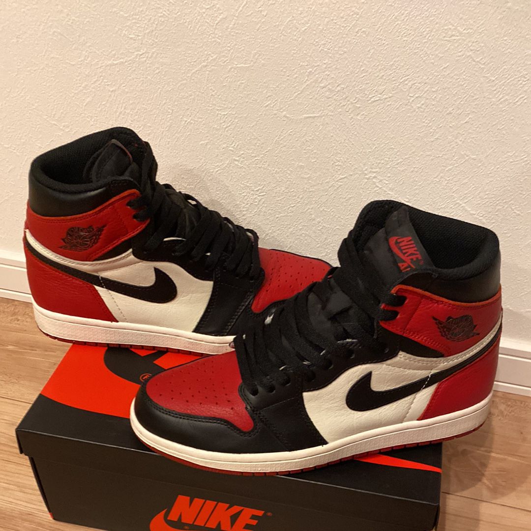 Nike Air Jordan 1 Retro High OG "Bred Toe"