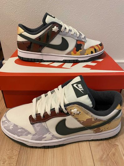 Nike Dunk Low "Sail Multi Camo"