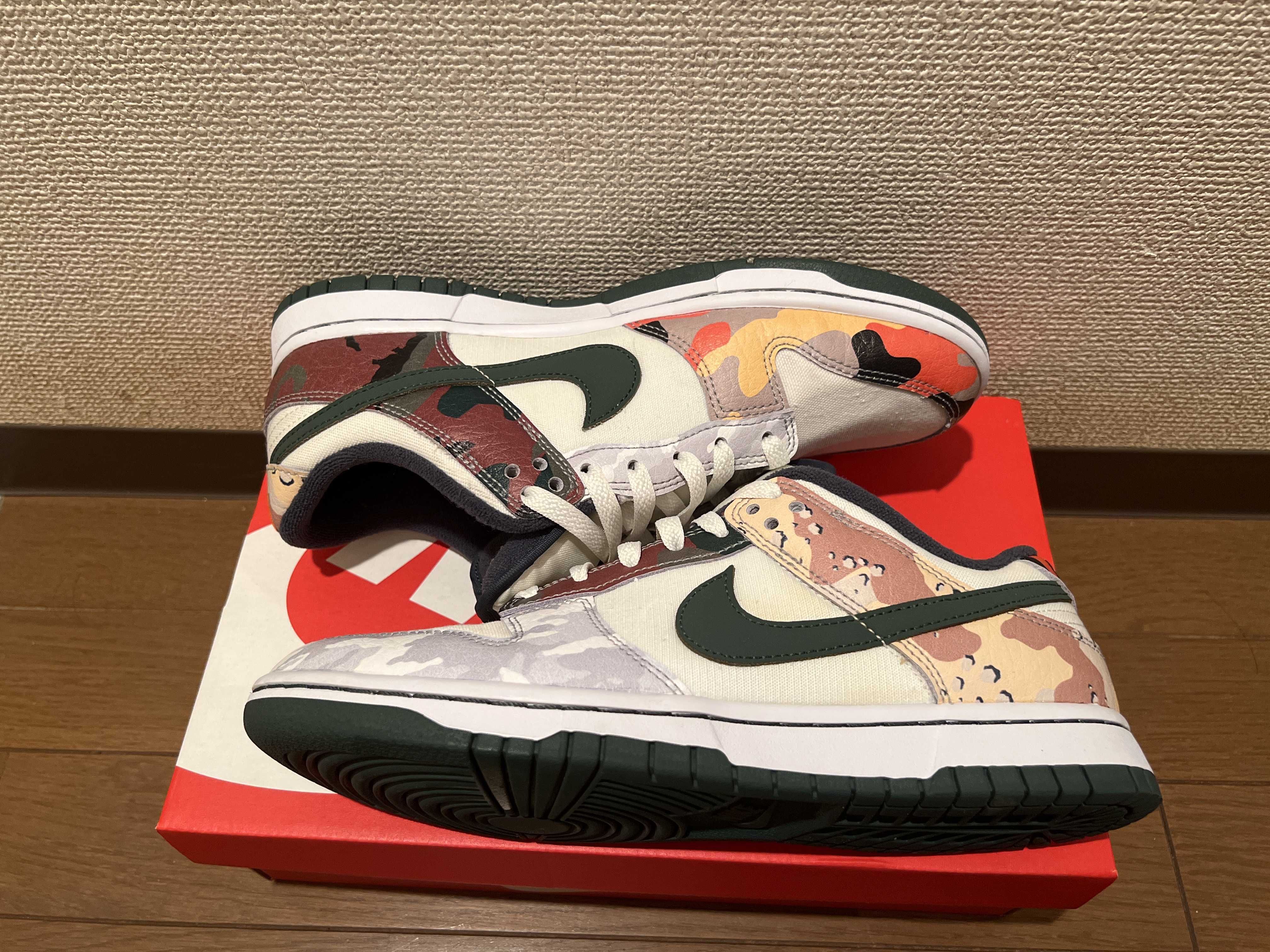 Nike Dunk Low "Sail Multi Camo"