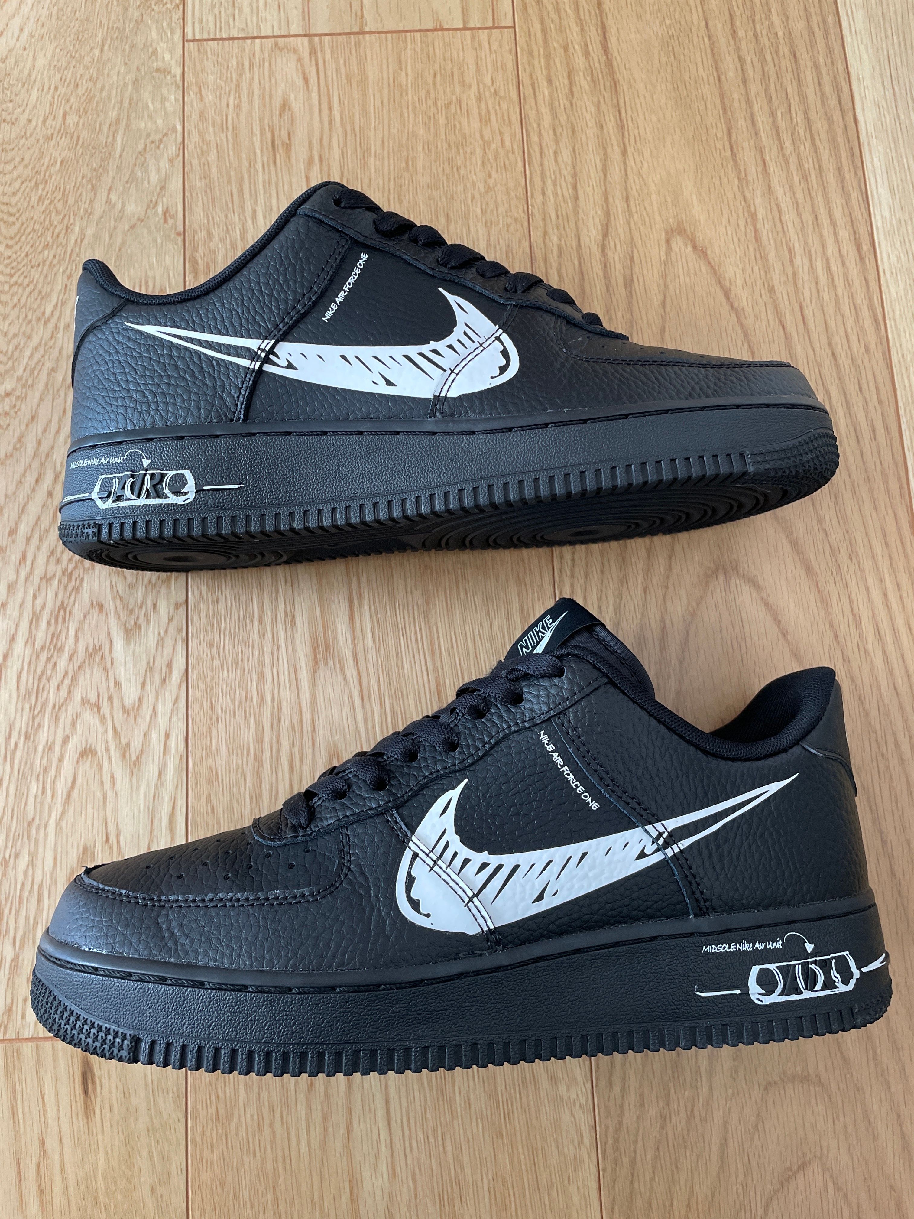 Nike Air Force 1 Low Lv8 Utility "White Sketch"