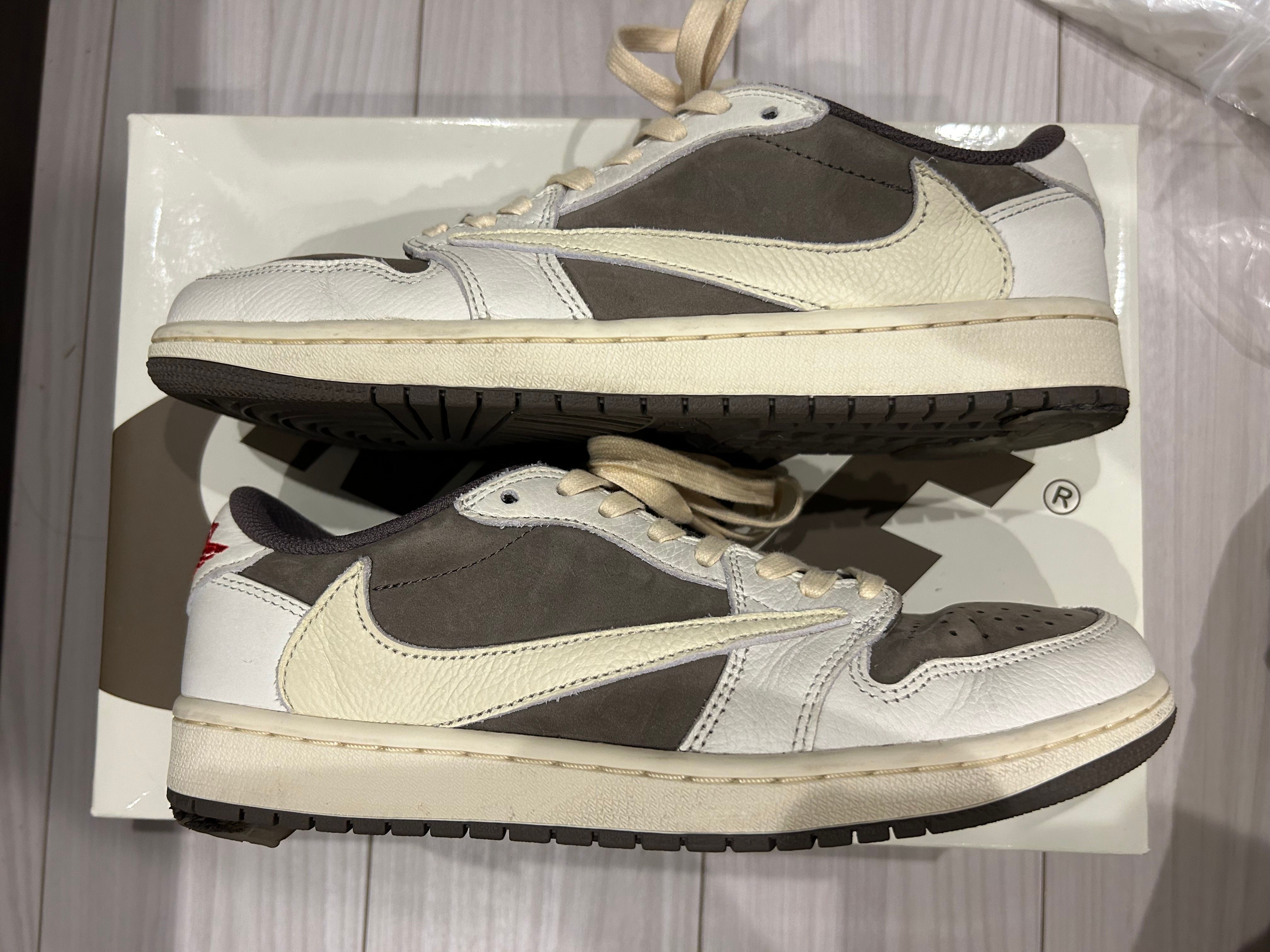 Travis Scott × Nike Air Jordan 1 Low OG SP "Reverse Mocha/Sail and Ridgerock"