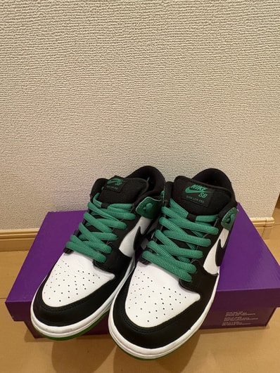 Nike SB Dunk Low Pro "Black and Classic Green"