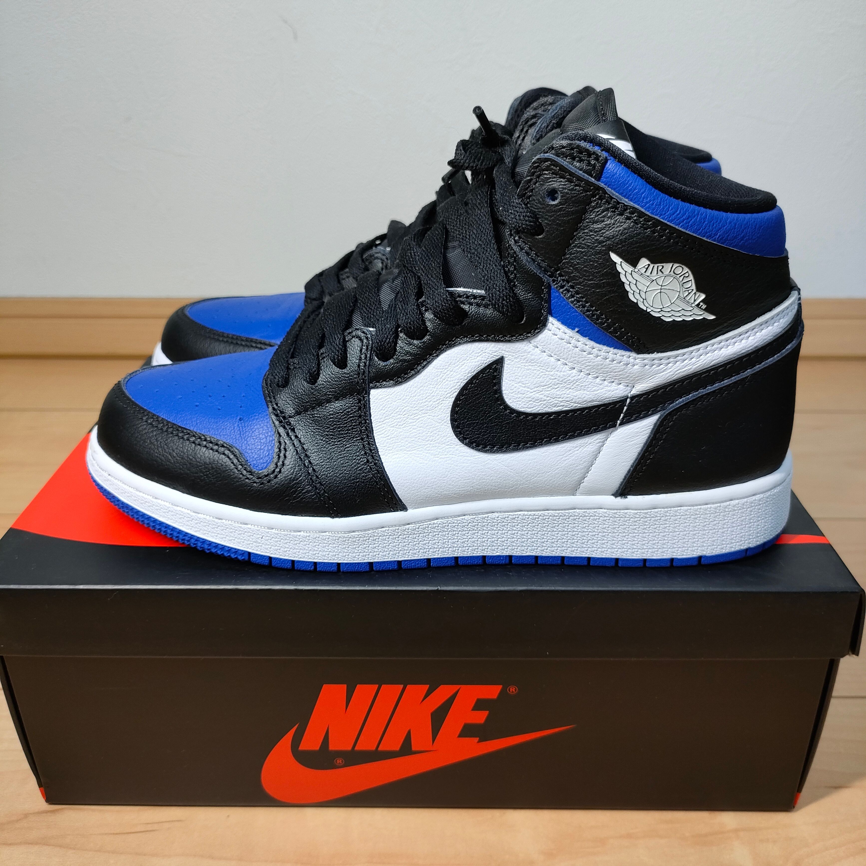 Nike GS Air Jordan 1 High "Royal Toe" (2020)
