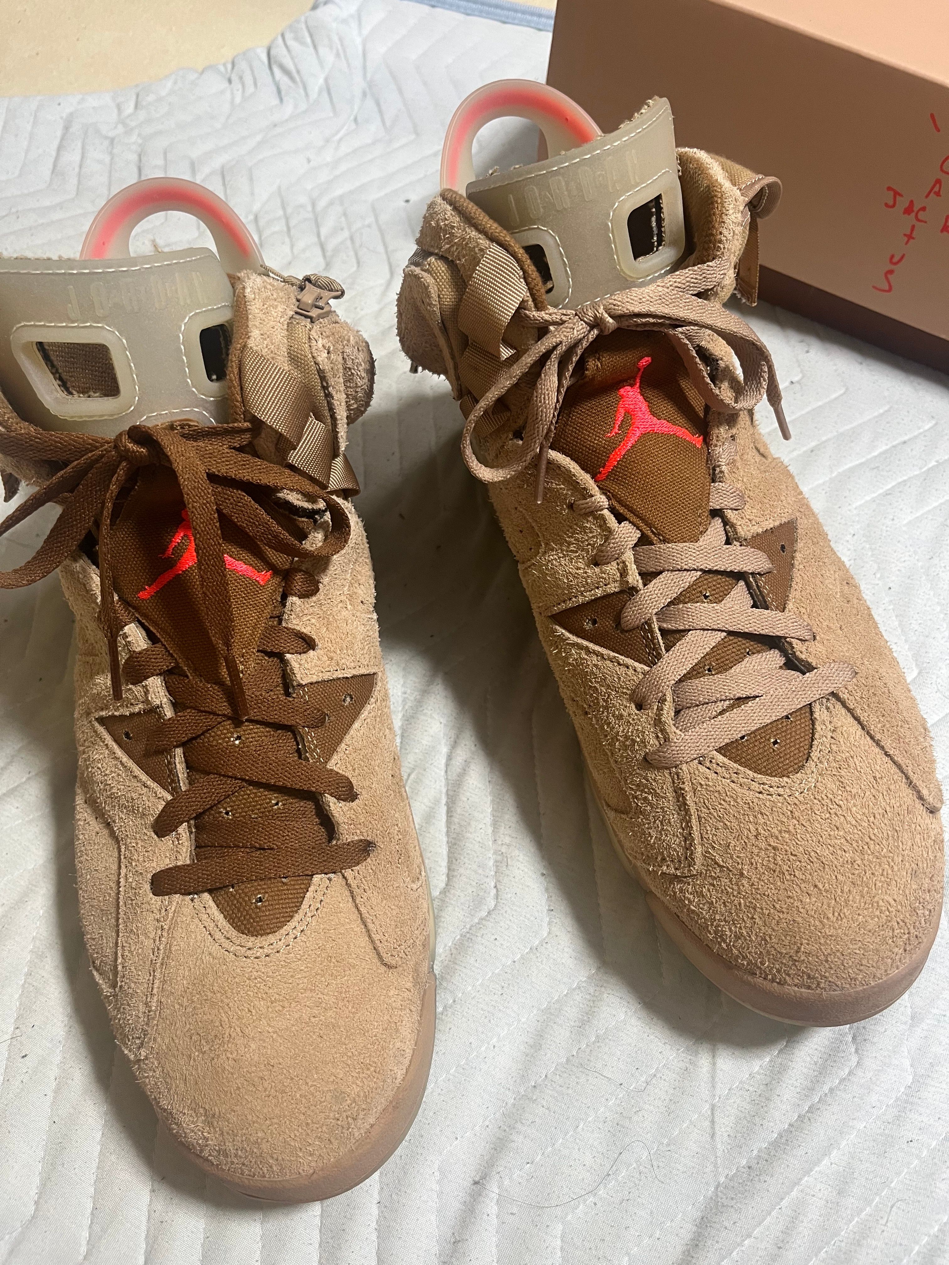 Travis Scott × Nike Air Jordan 6 "British Khaki"