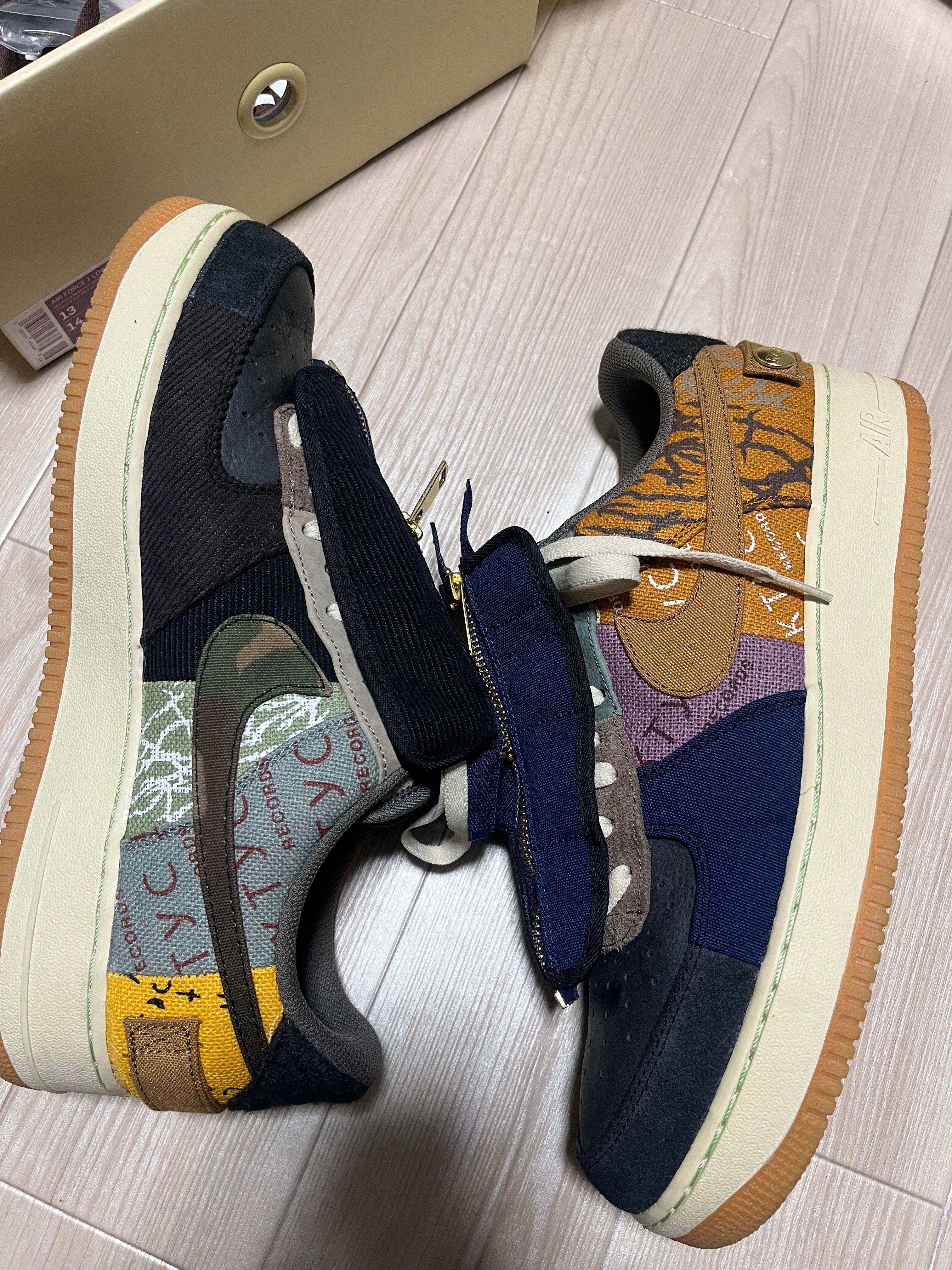 Travis Scott × Nike Air Force 1 Low Cactus Jack "Multi Color"