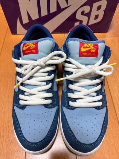 Why So Sad? × Nike SB Dunk Low "Coastal Blue/Speed Yellow-University Red"