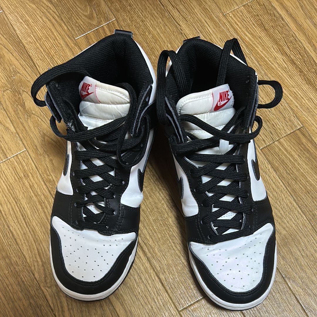 Nike Women's Dunk High "Black and White"