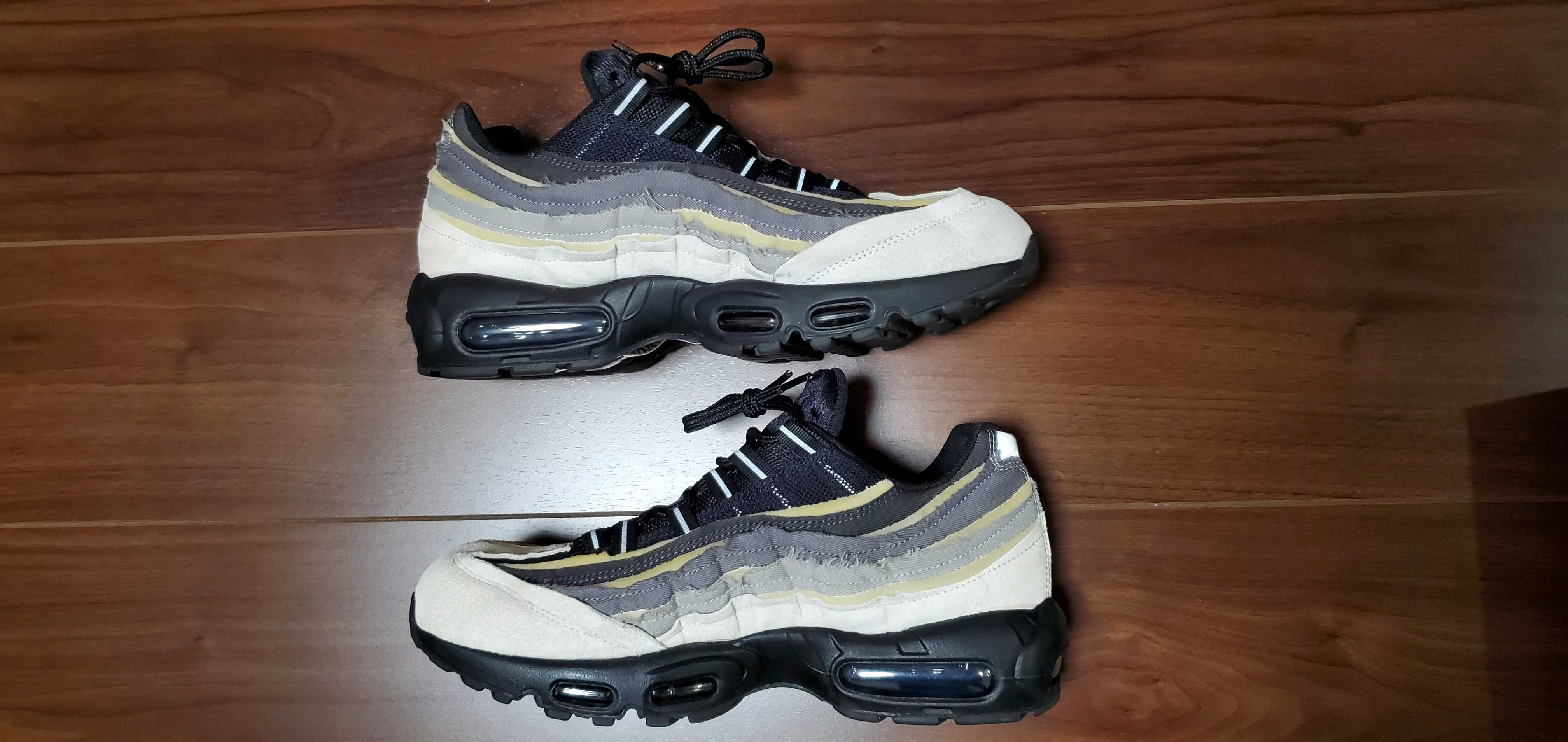 COMME des GARCONS × Nike Air Max 95 "Charcoal"