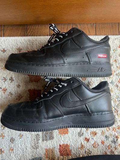 Supreme × Nike Air Force 1 Low "Black"
