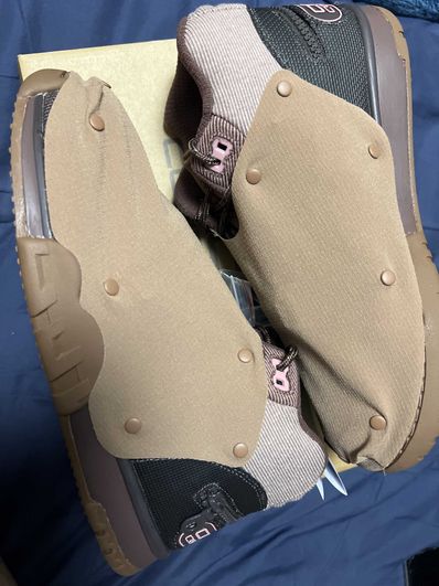 Travis Scott x Nike Air Trainer 1 SP "Archaeo Brown and Rust Pink"