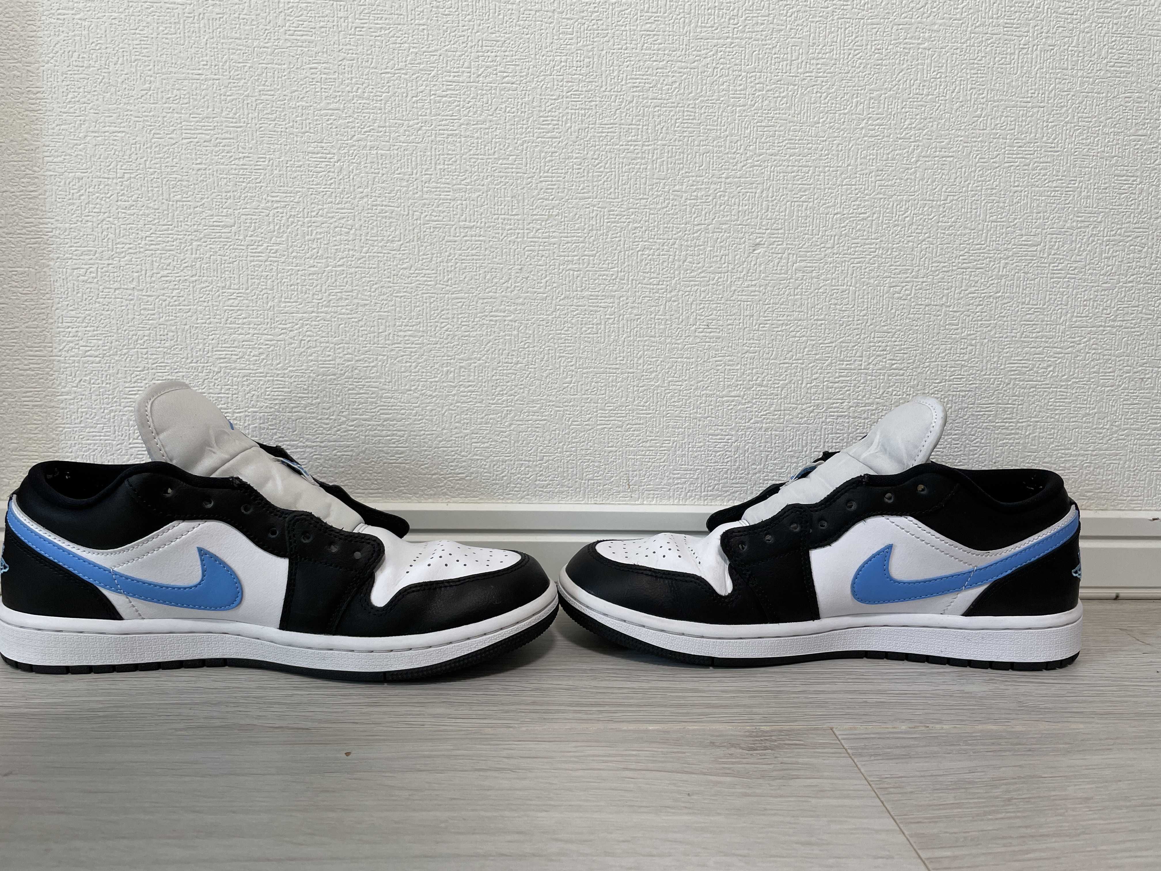 Nike Women's Air Jordan 1 Low "Black/University Blue"