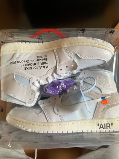 Virgil Abloh Archive (V.A.A.) × Nike Air Jordan 1 Retro High OG "Alaska"