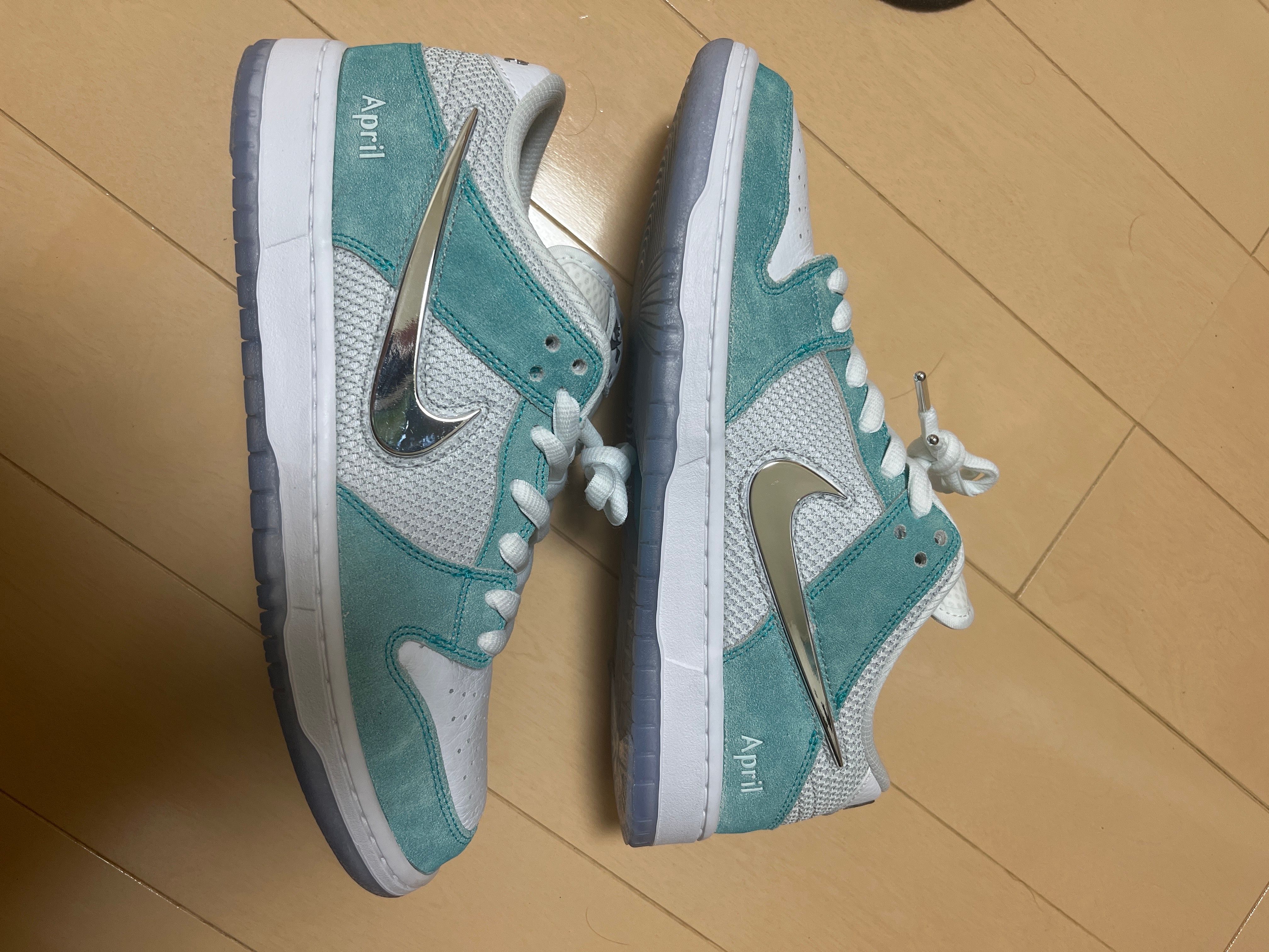 APRIL SKATEBOARDS × Nike SB Dunk Low Pro QS "White and Multi-Color"