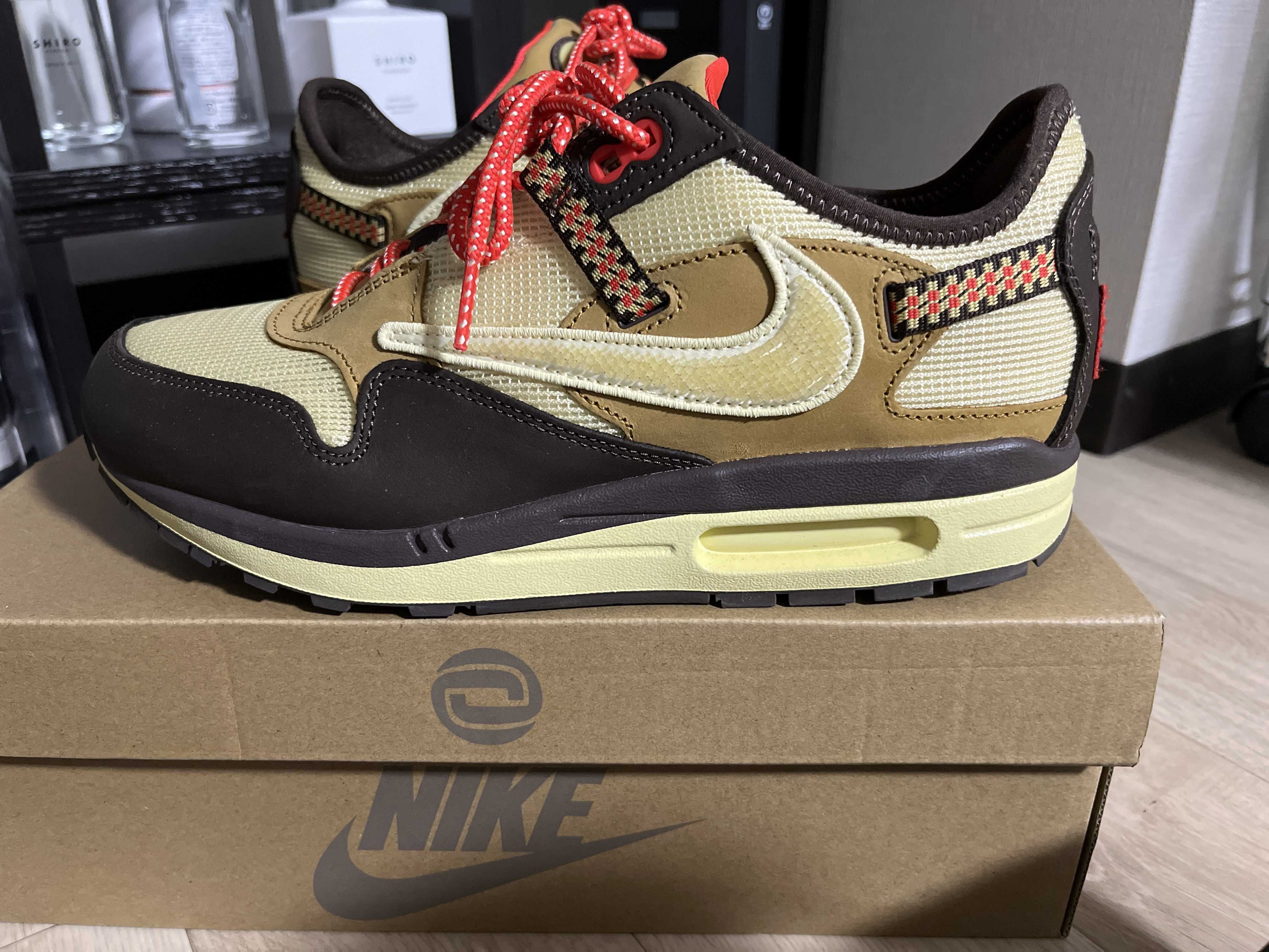 Travis Scott × Nike Air Max 1 "CACT.US Brown"