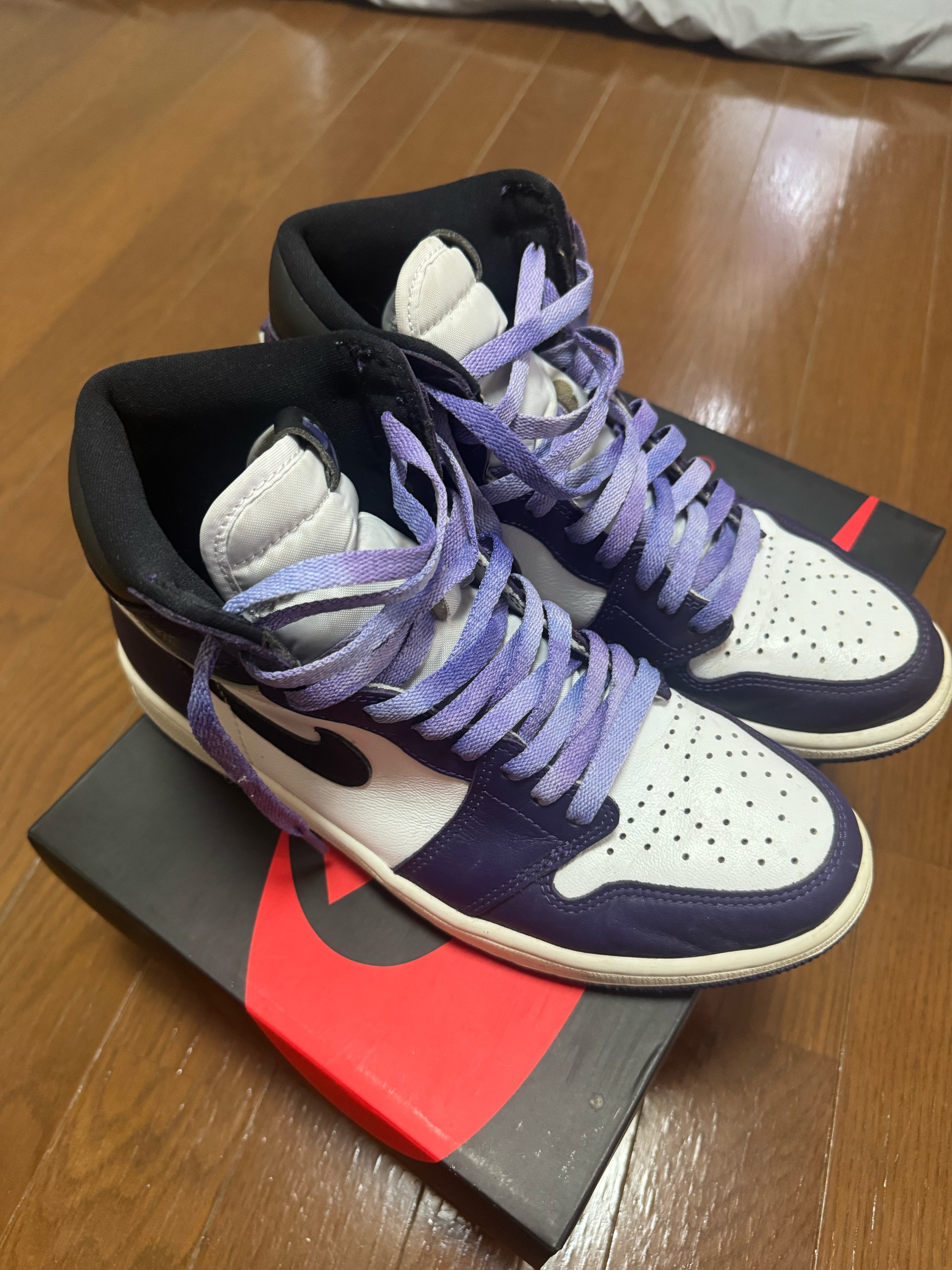 Nike Air Jordan 1 Retro High OG "Court Purple/White/Black" (2020)