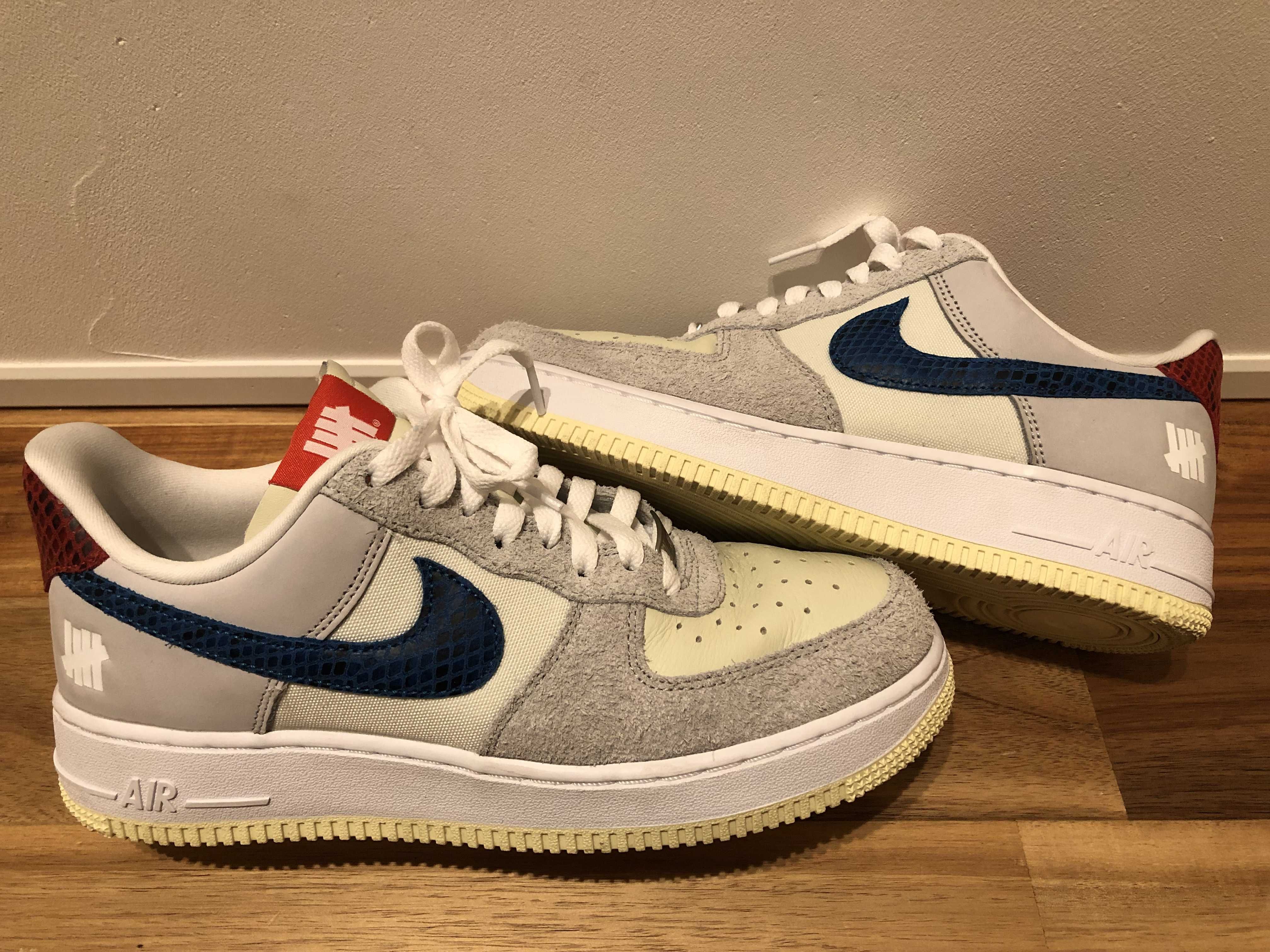 UNDEFEATED × Nike Air Force 1 Low "White"