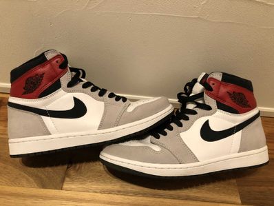 Nike Air Jordan 1 High OG "White/Black/Light Smoke Grey"