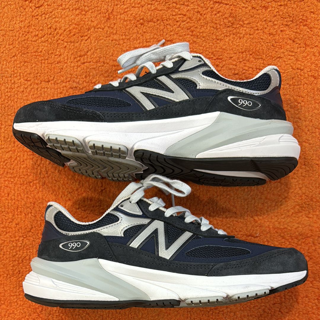 New Balance 990V6 "Navy" (Heel NB Logo)
