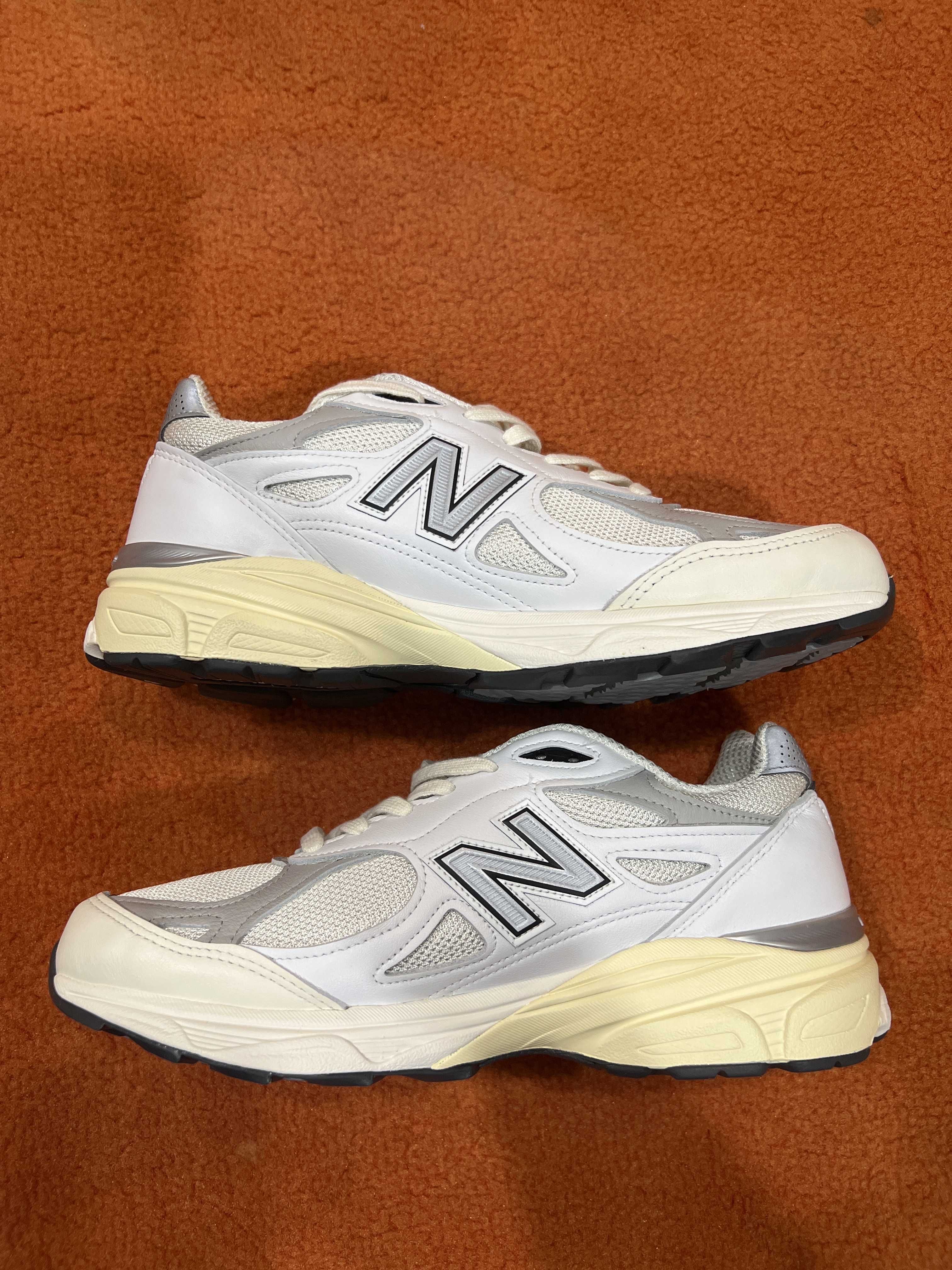 New Balance 990V3 "Sea Salt/Rain Cloud"