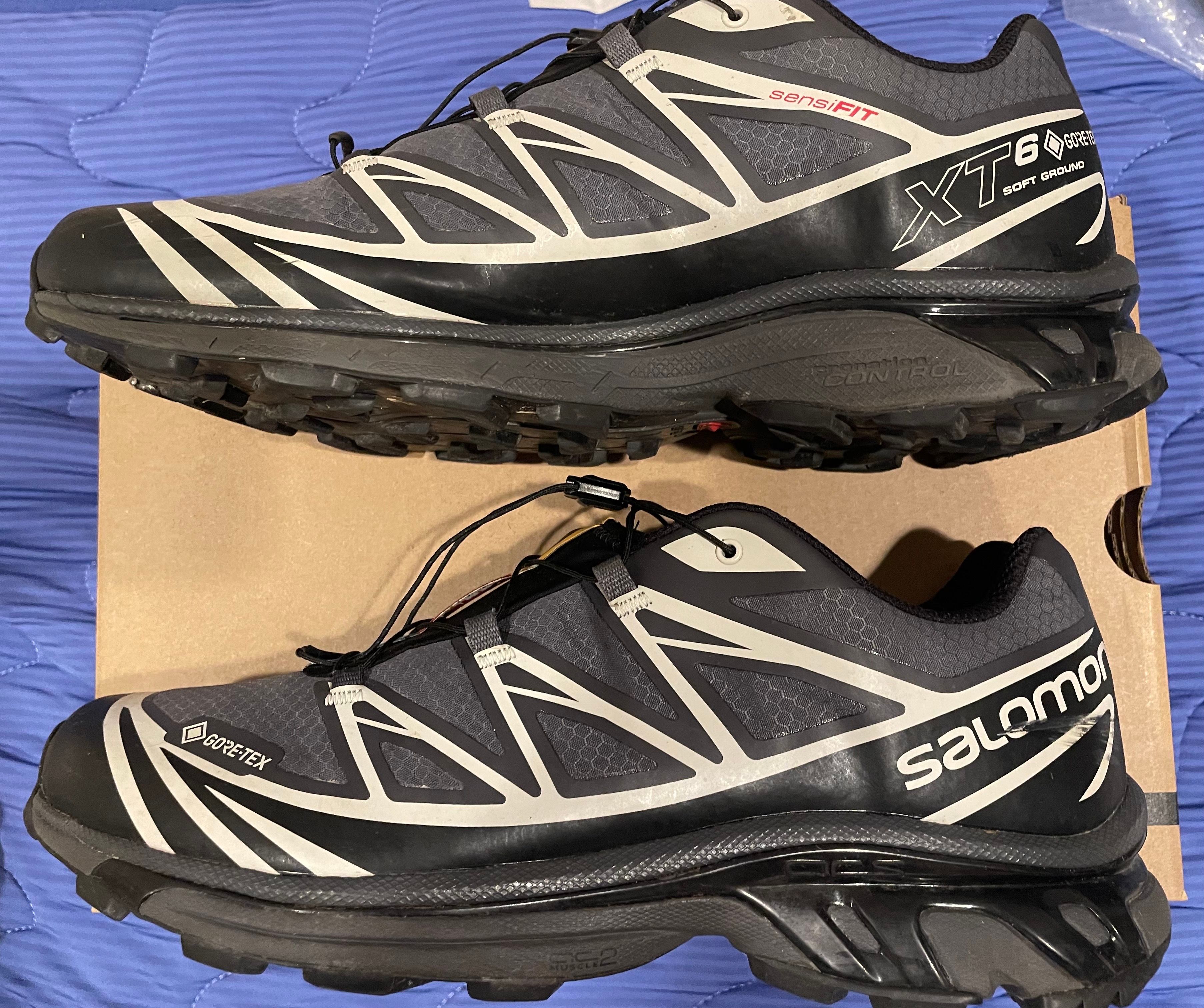 Salomon XT-6 GORE-TEX "Black/Ebony/Lunar Rock"