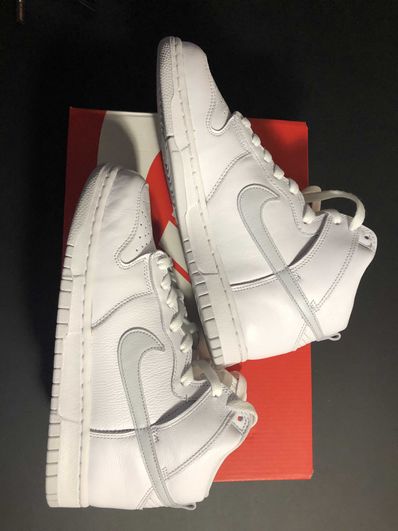 Nike Dunk High "Pure Platinum"