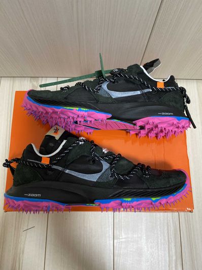 Off-White × Nike Women's Zoom Terra Kiger 5 "Black"