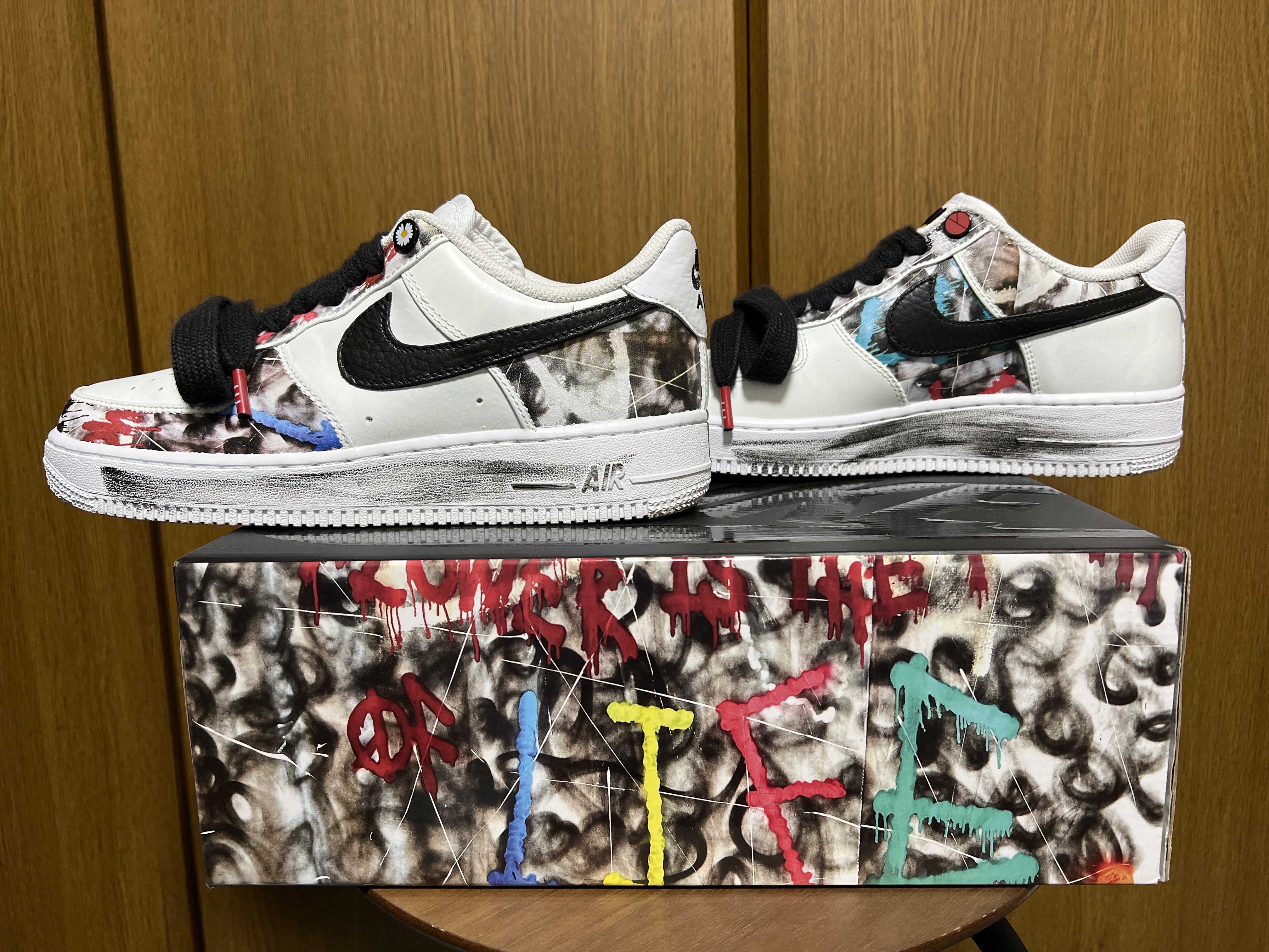 PEACEMINUSONE × Nike Air Force 1 Low "Para-noise/White/Black" / G-DRAGON