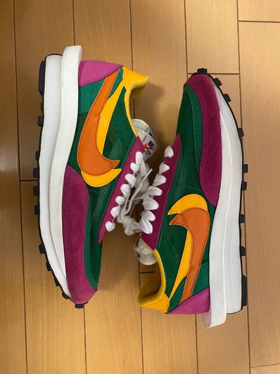sacai × NIKE LDV WAFFLE "PINE GREEN"