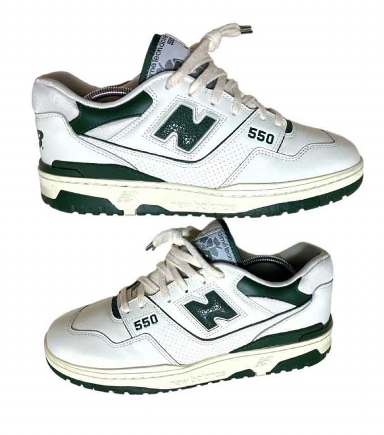 Aime Leon Dore × New Balance 550 "White/Green"