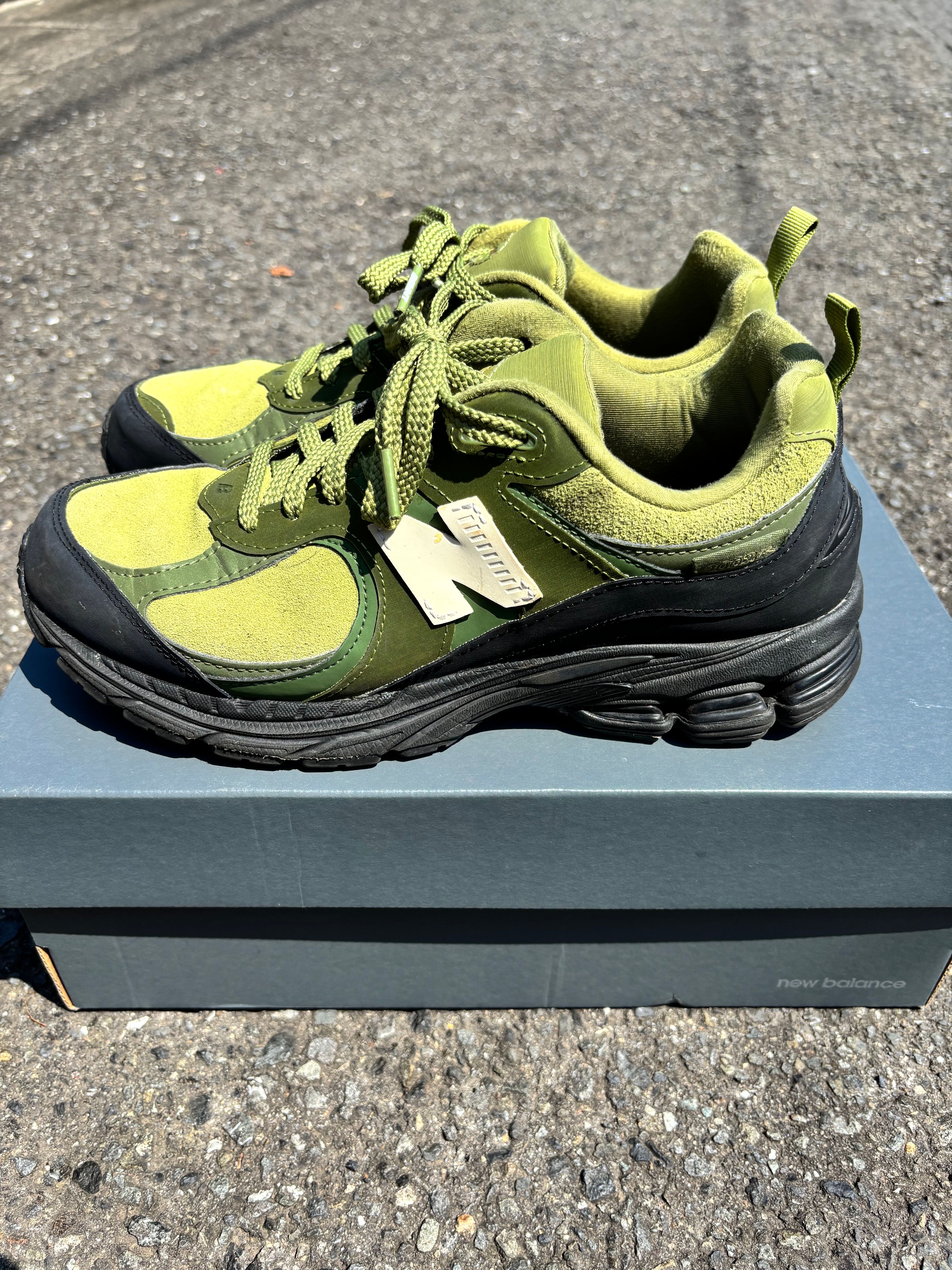 The Basement × New Balance 2002R "Moss Green"