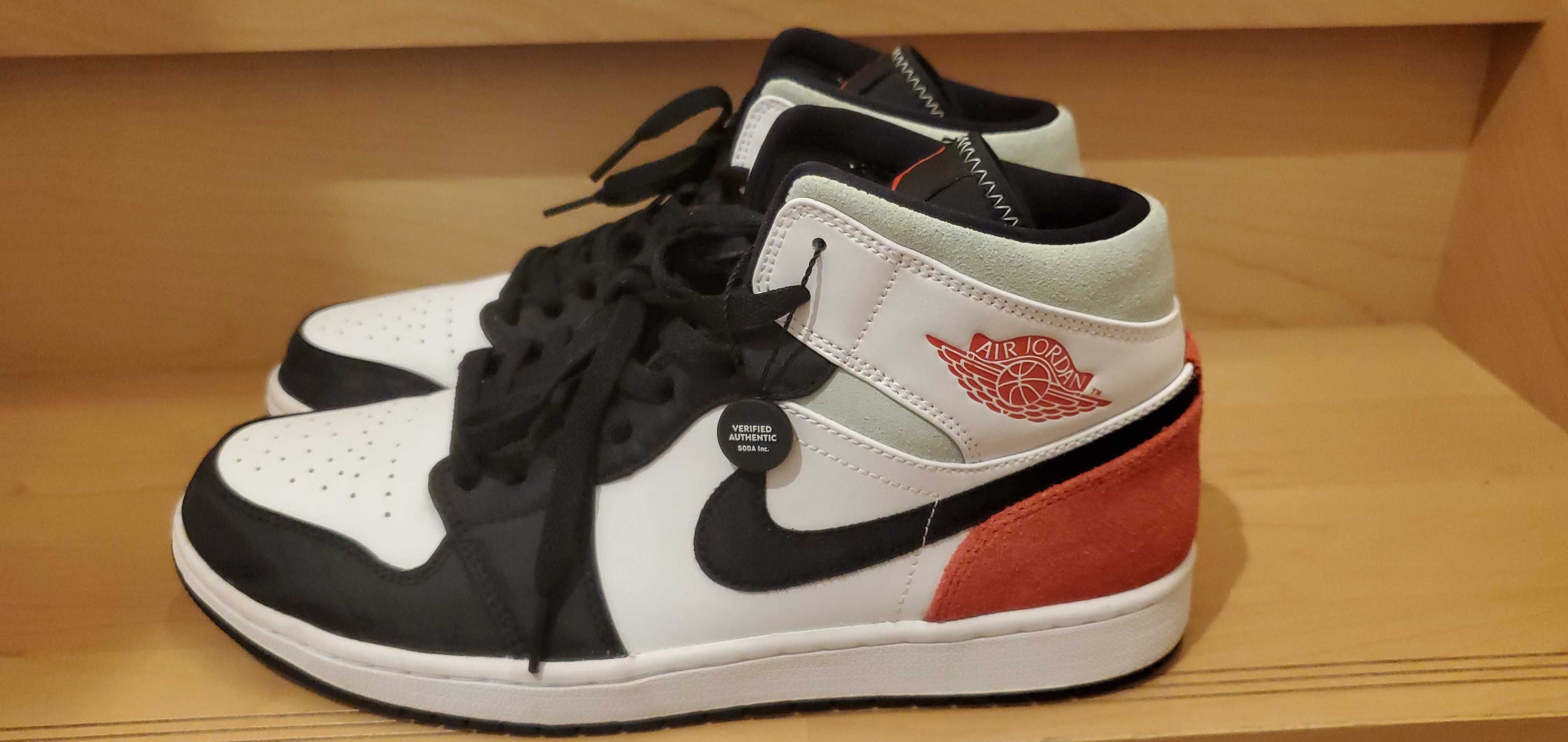 Nike Air Jordan 1 Mid SE "Black/Red/White"