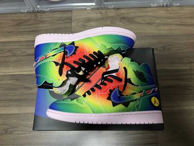 J Balvin × Nike Air Jordan 1 High OG "Rainbow"