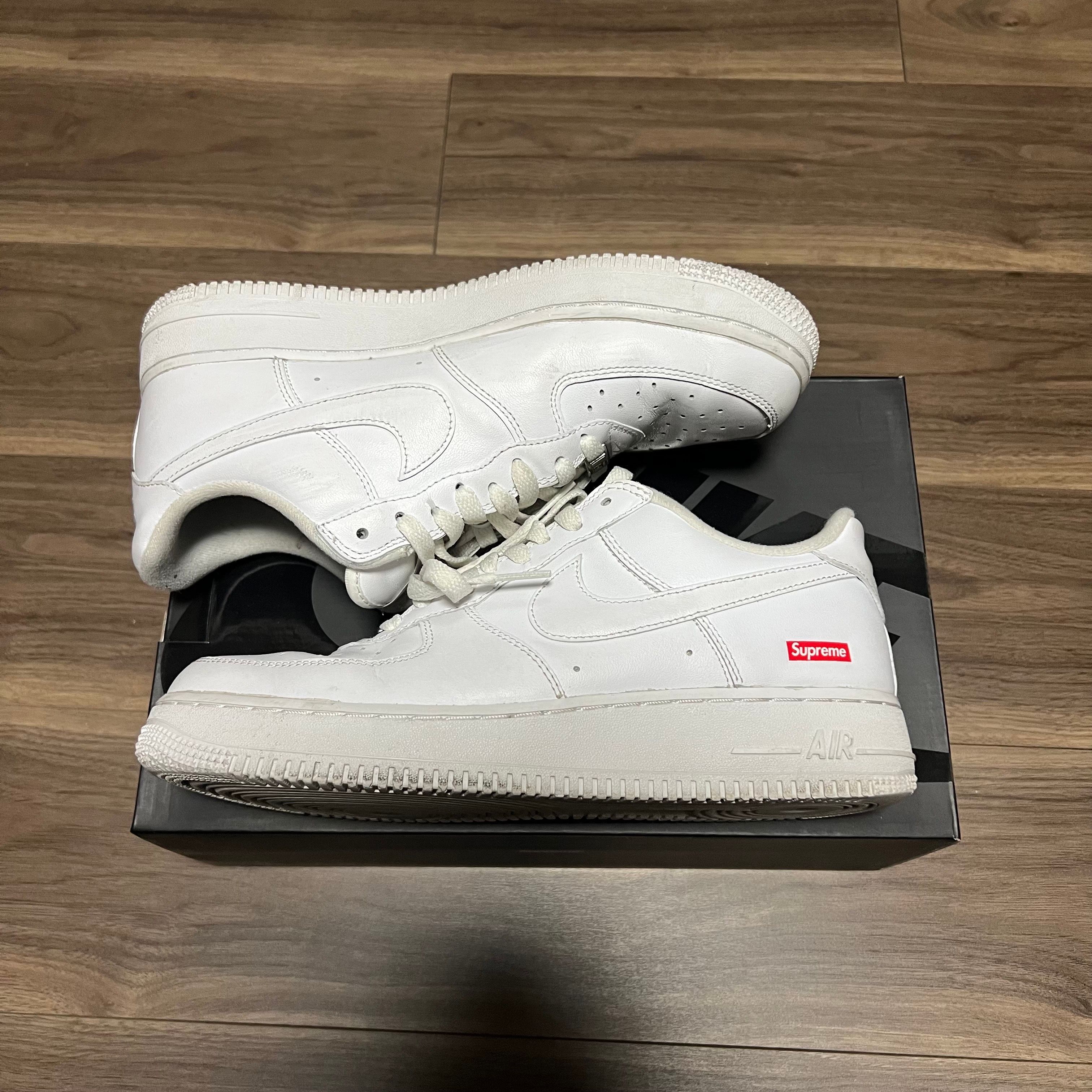 Supreme × Nike Air Force 1 Low "White"