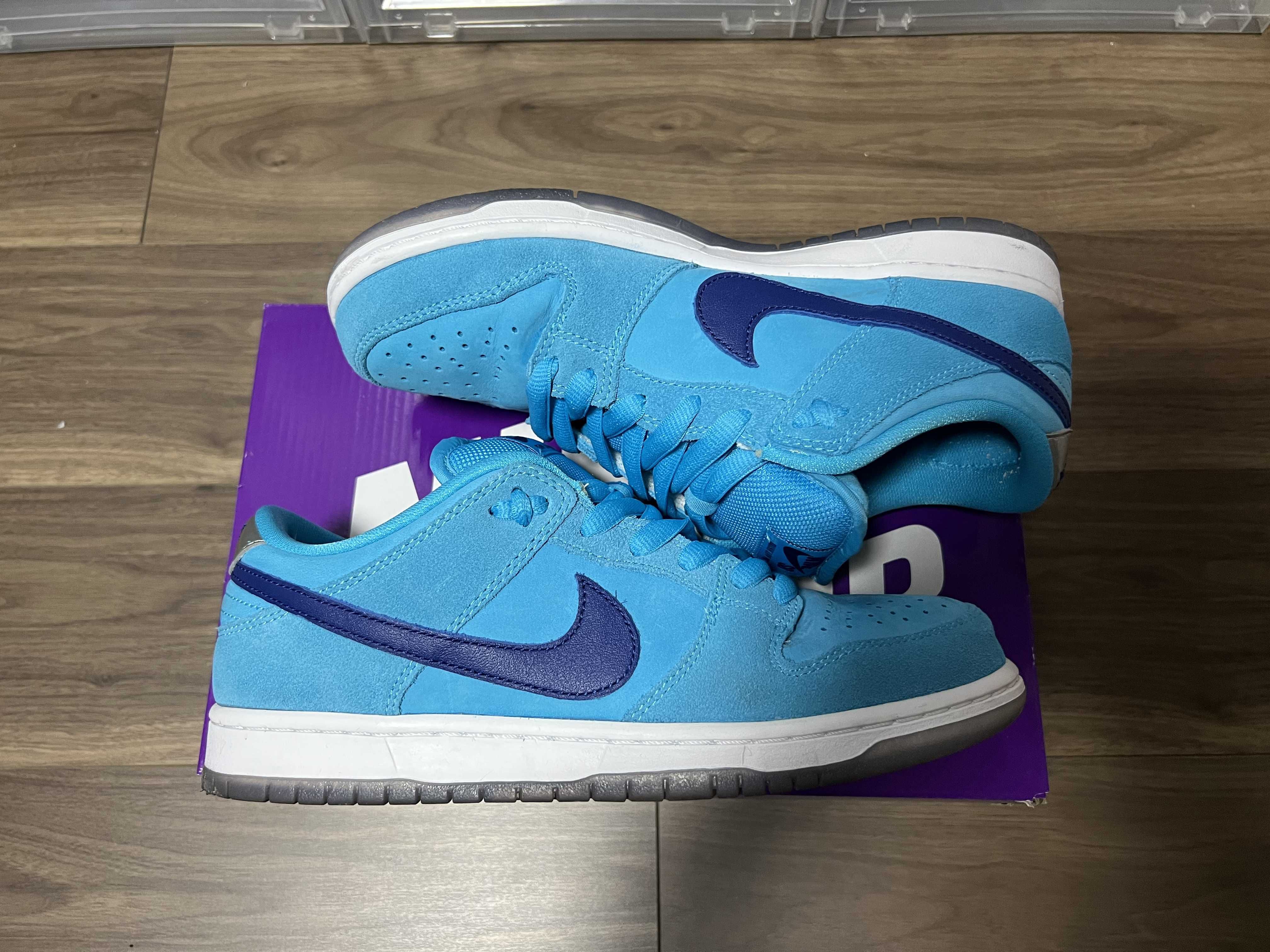 Nike SB Dunk Low Pro "Blue Fury/Deep Royal Blue"