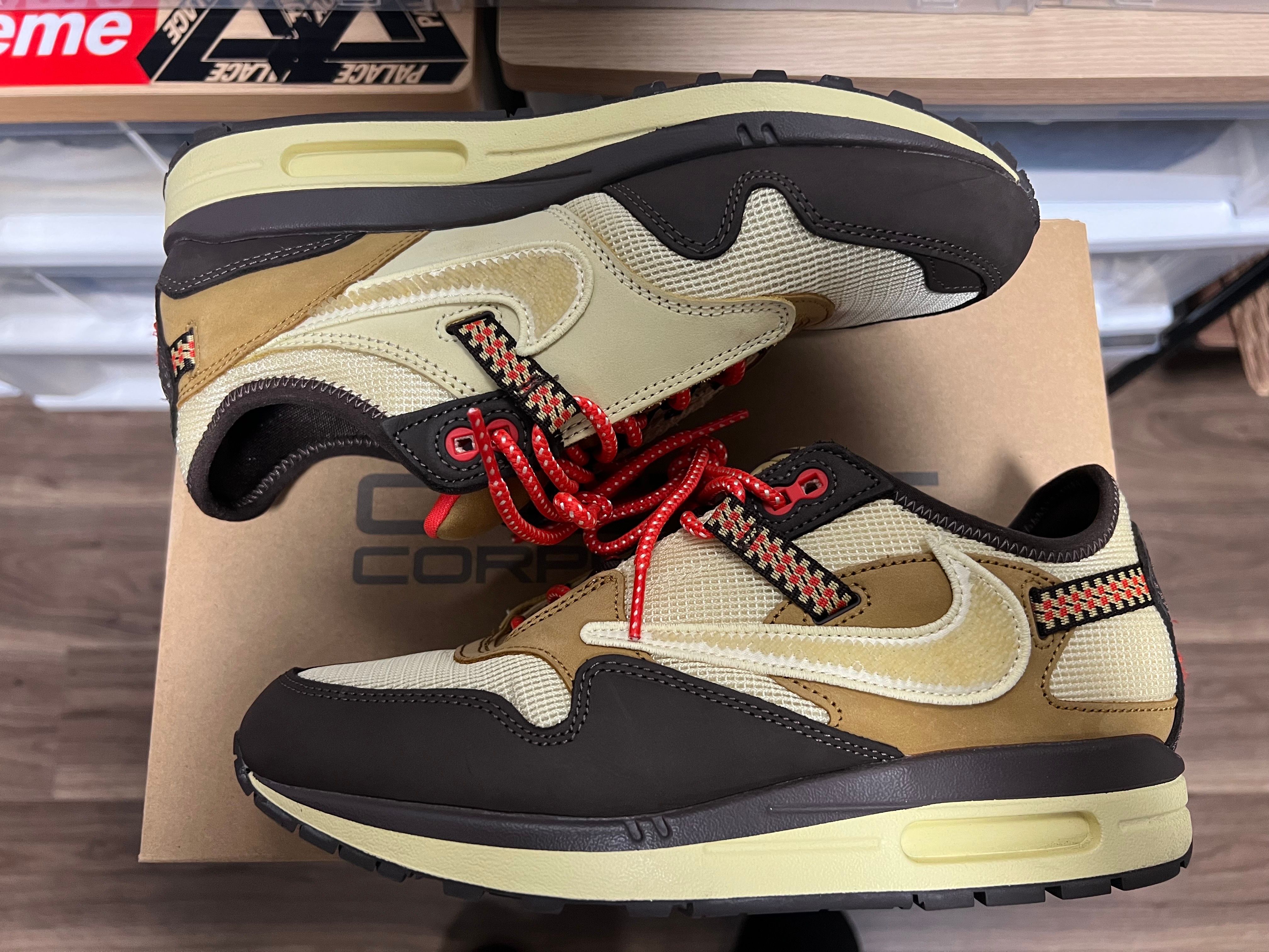 Travis Scott × Nike Air Max 1 "CACT.US Brown"