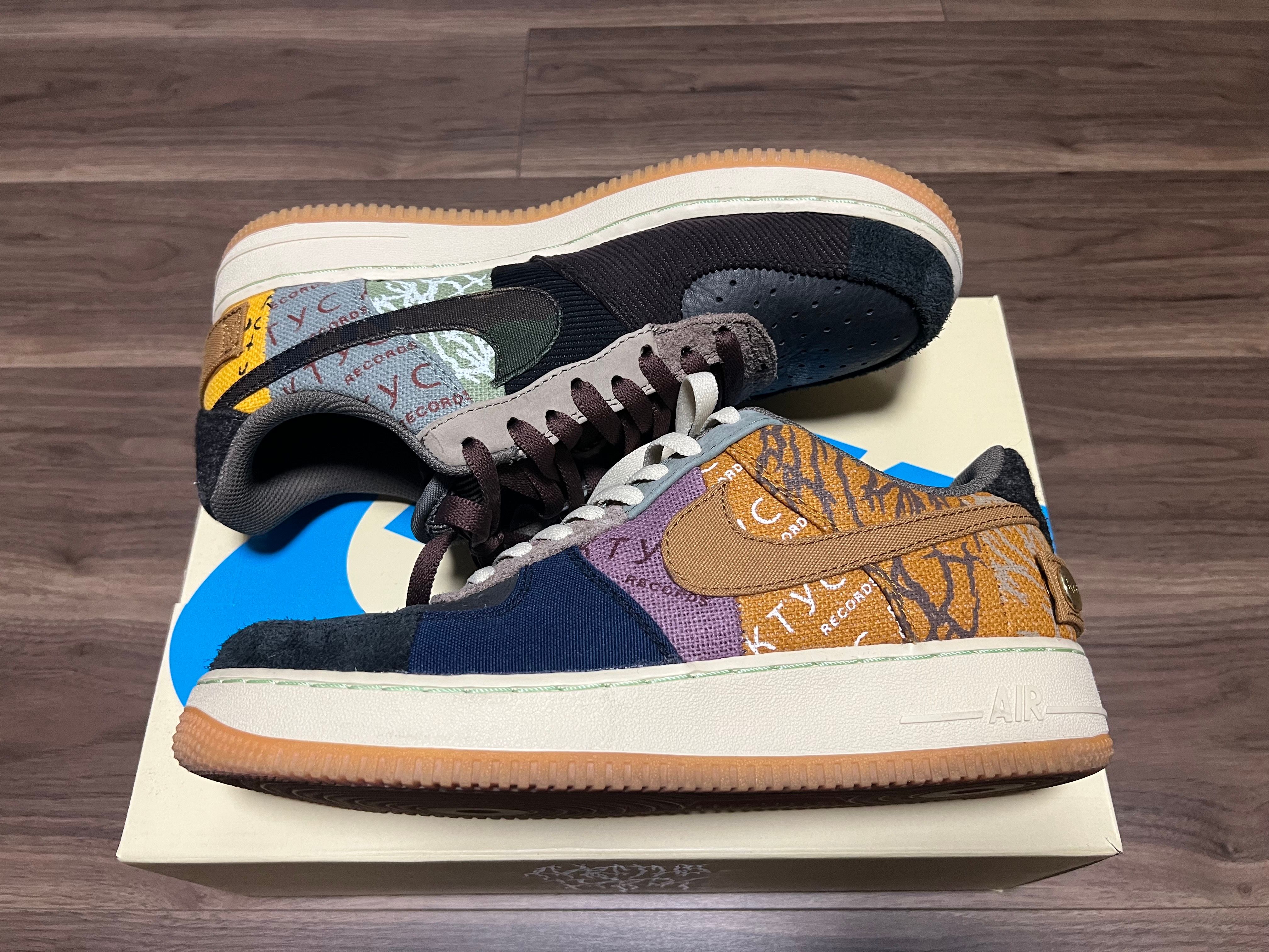 Travis Scott × Nike Air Force 1 Low Cactus Jack "Multi Color"