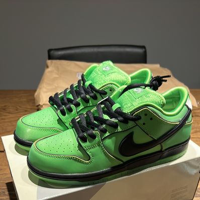 The Powerpuff Girls × Nike SB Dunk Low Pro QS "Buttercup"