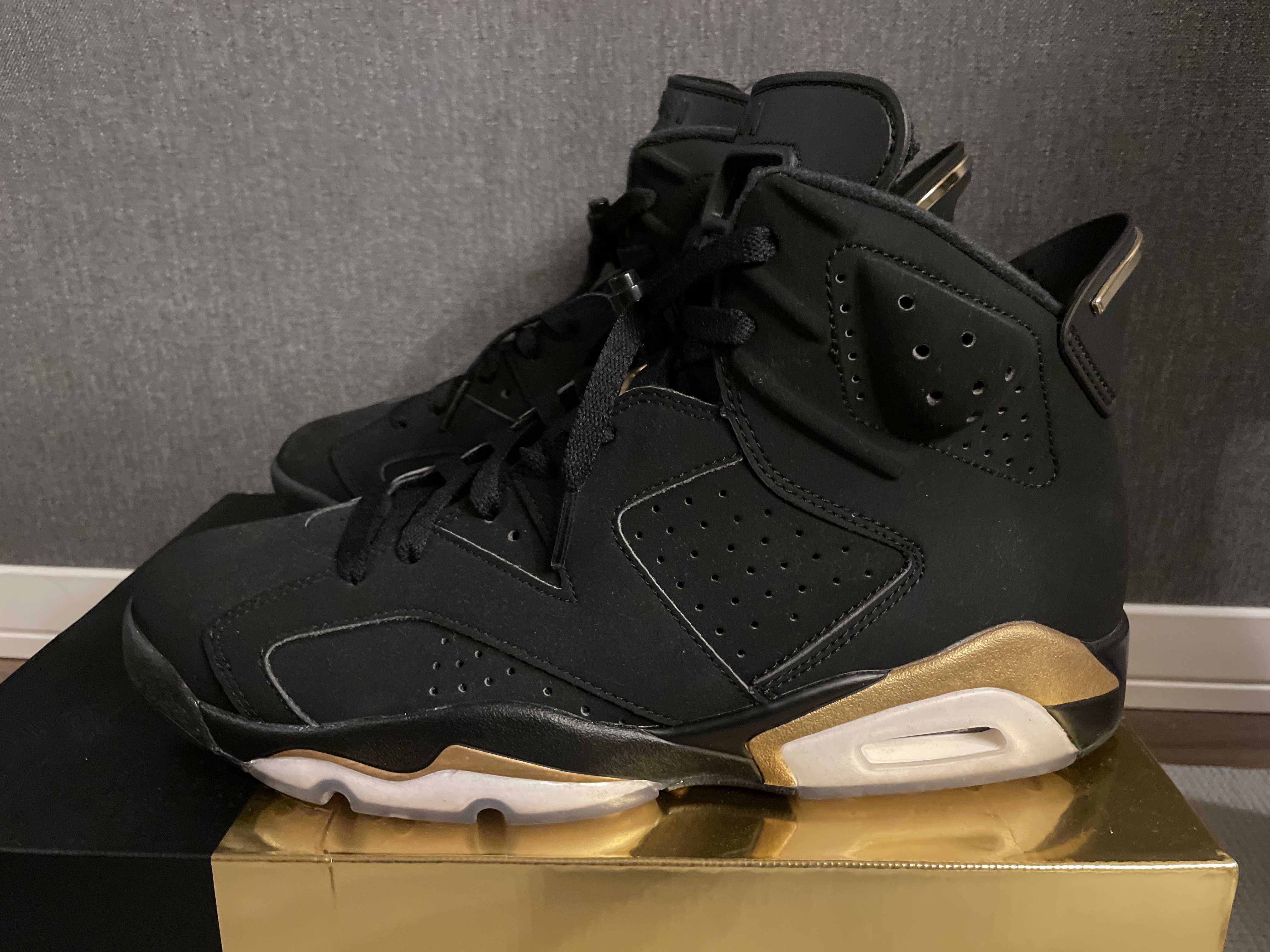 Nike Air Jordan 6 DMP "Black/Metallic Gold" (2020)  