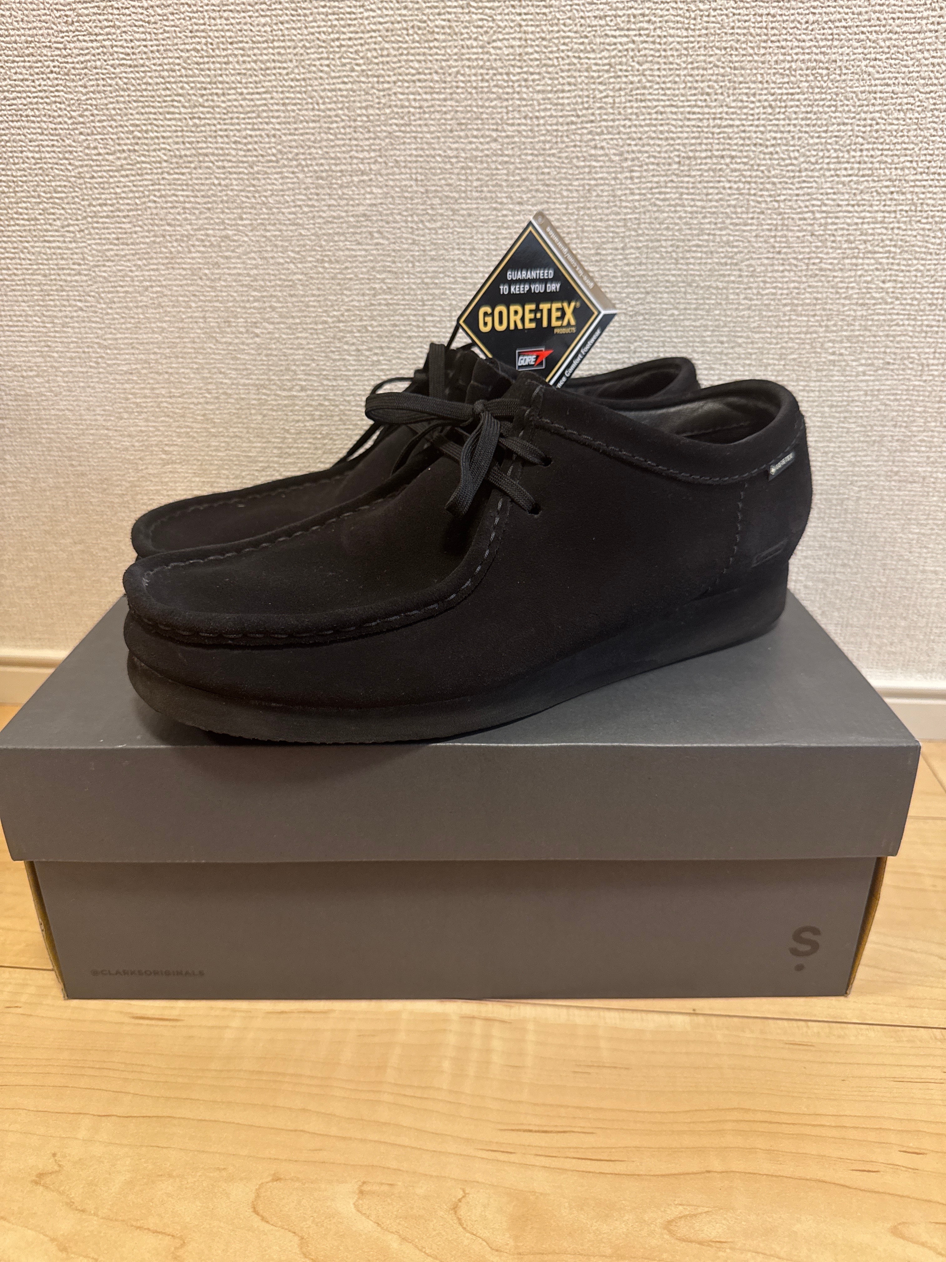Supreme × Clarks Wallabee GTX "Black"