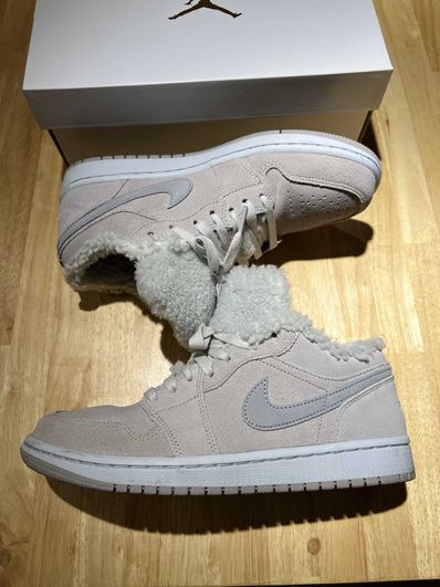Nike Women's Air Jordan 1 Low "Sherpa Fleece"