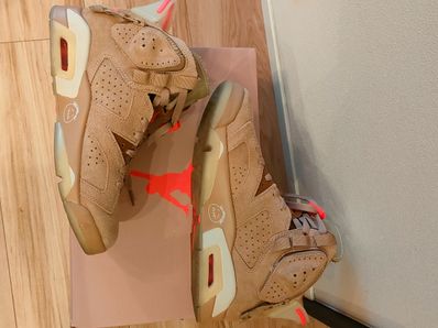 Travis Scott × Nike Air Jordan 6 "British Khaki"