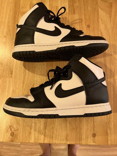 Nike Dunk High "Black and White"