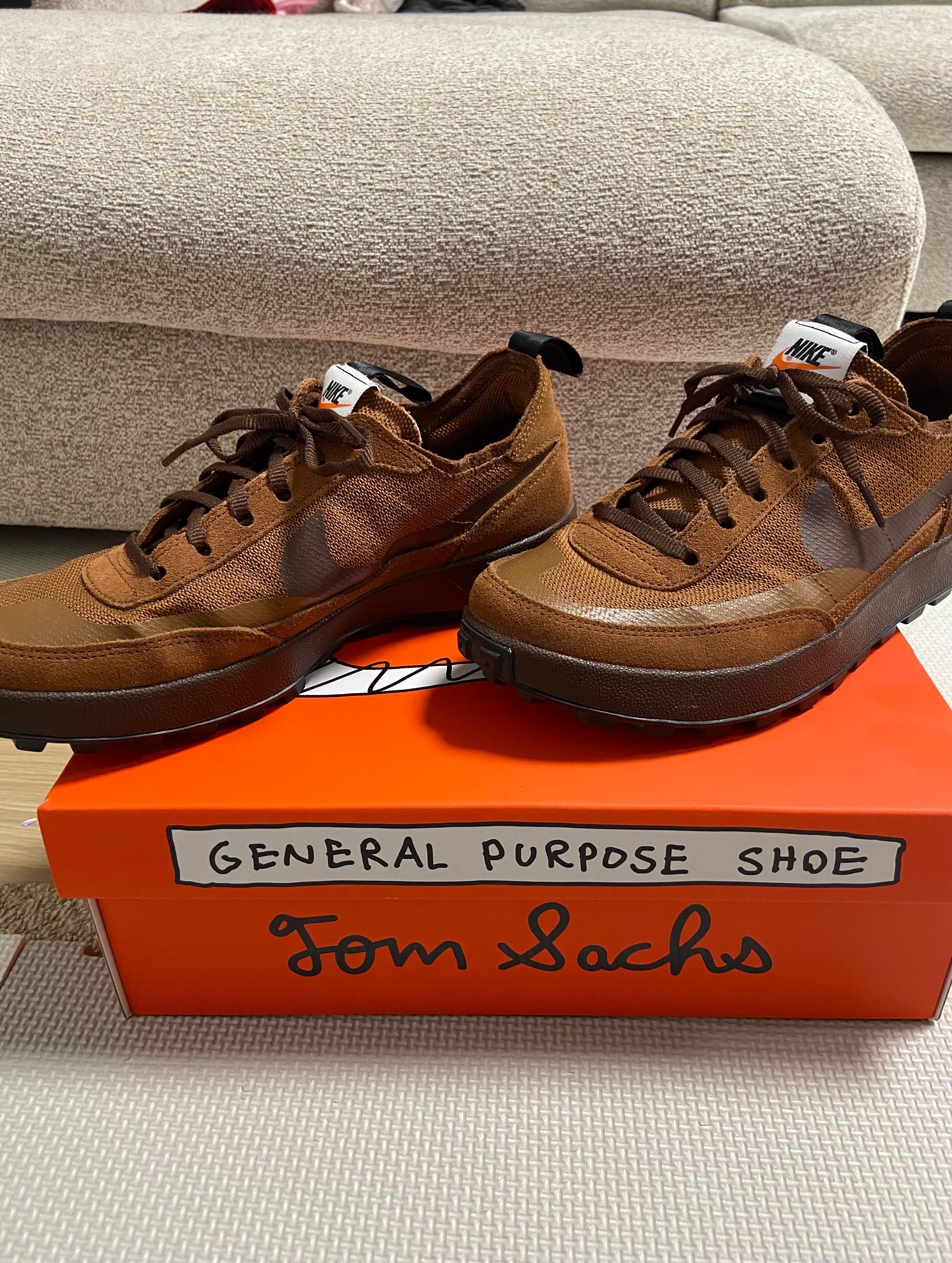 Tom Sachs × NikeCraft Women's General Purpose Shoe "Brown"