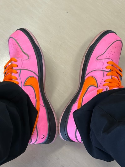 The Powerpuff Girls × Nike SB Dunk Low Pro QS "Blossom"