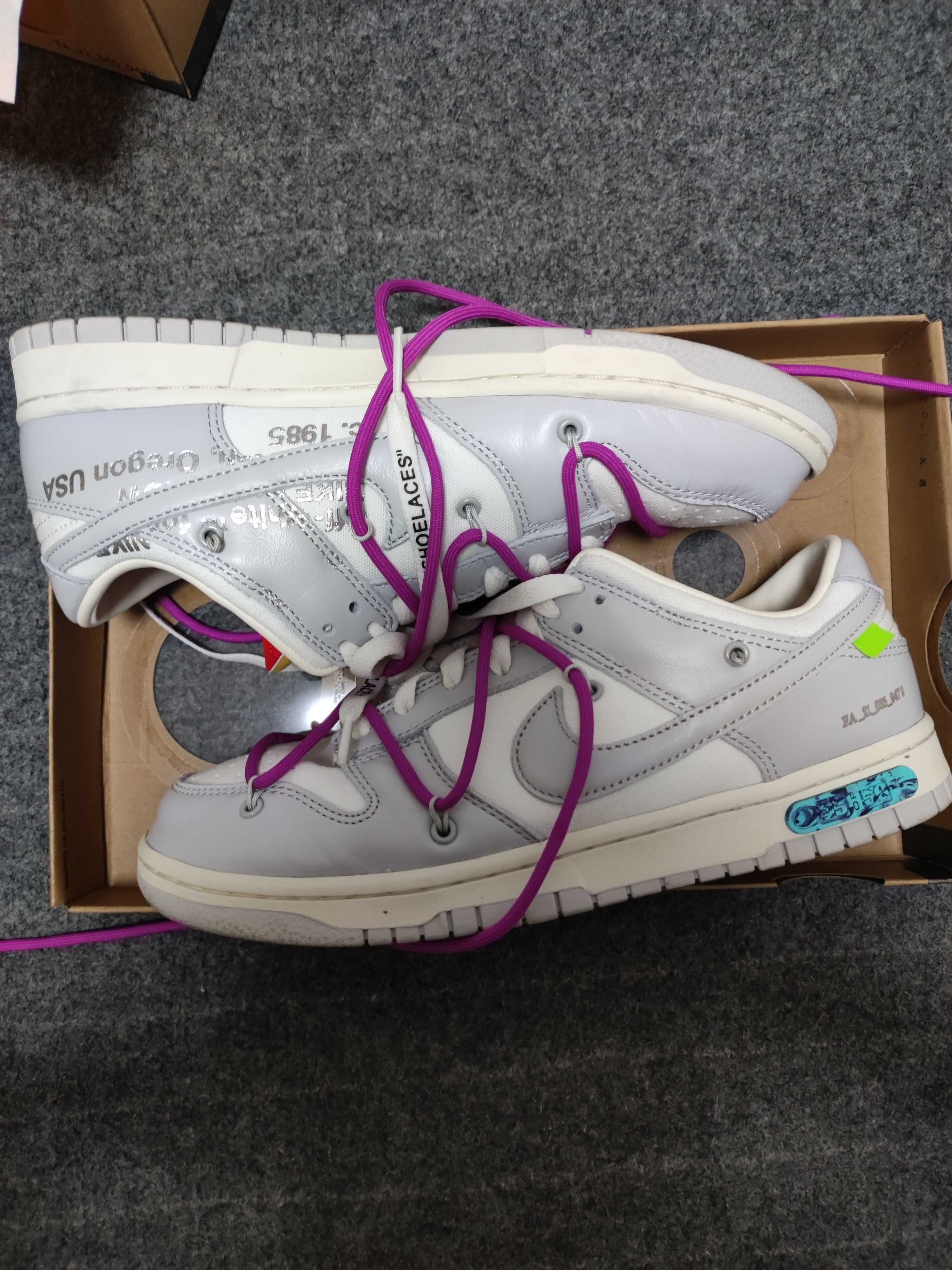 Off-White × Nike Dunk Low 1 of 50 "Lot.45"