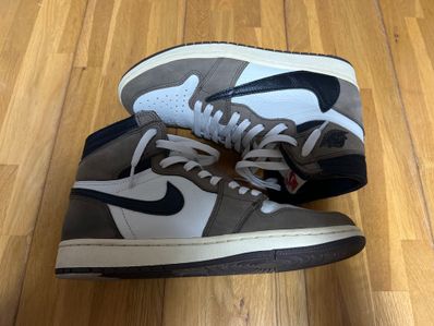 Travis Scott × Nike Air Jordan 1 Retro High OG TS SP "Sail/Dark Mocha"